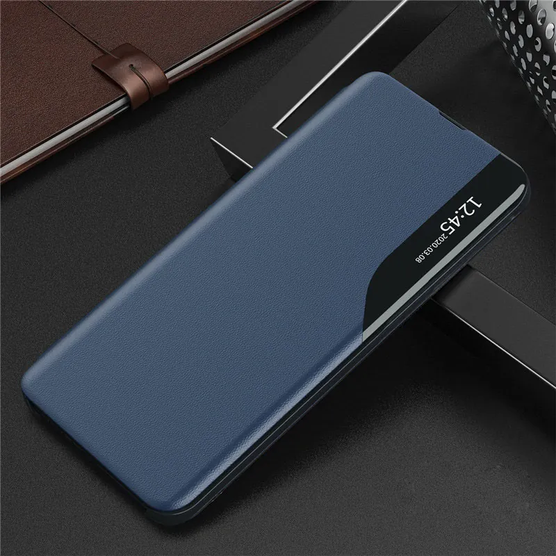 Chytré pouzdro na mobil Smart View Samsung Galaxy A42 5G modrá 5900217879343