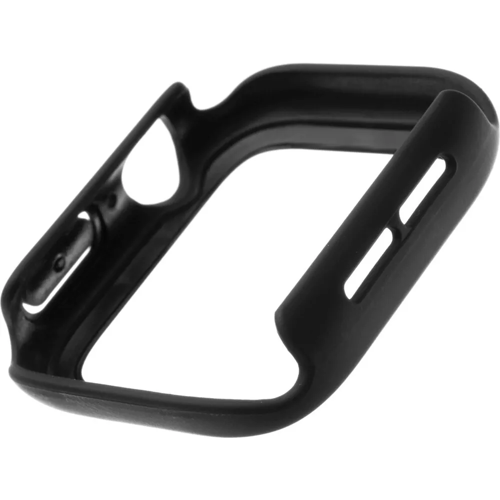 Ochranné pouzdro FIXED Pure+ s temperovaným sklem pro Apple Watch 40mm, černé, FIXPUW+-436-BK
