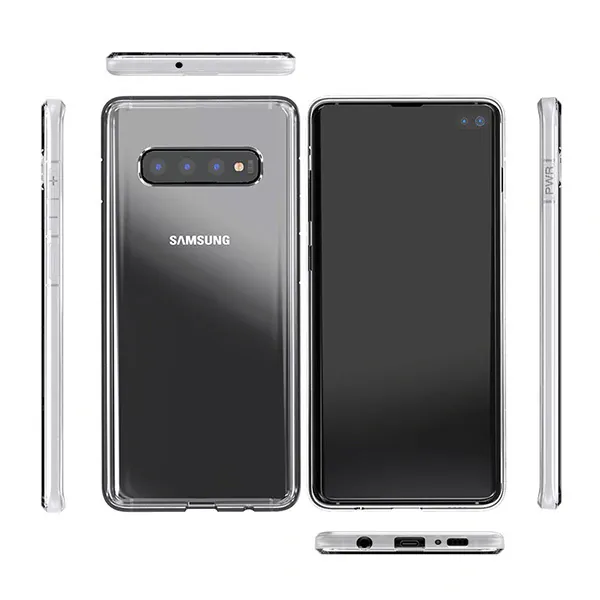 Forcell Pouzdro Back Case 2mm Perfect pro SAMSUNG GALAXY S22 ULTRA, transparentní