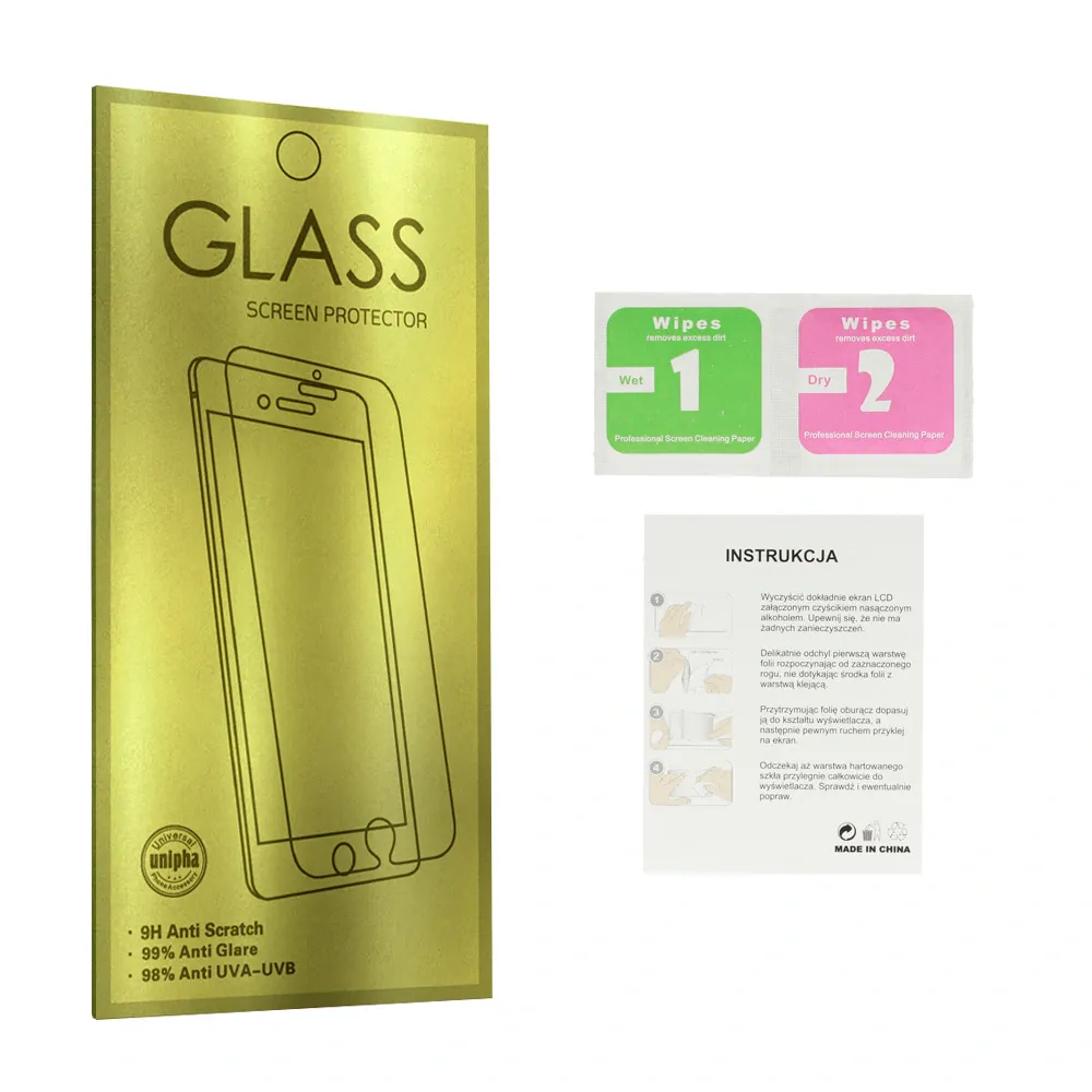Glass Gold tvrzené sklo na mobil pro HUAWEI P10 PLUS