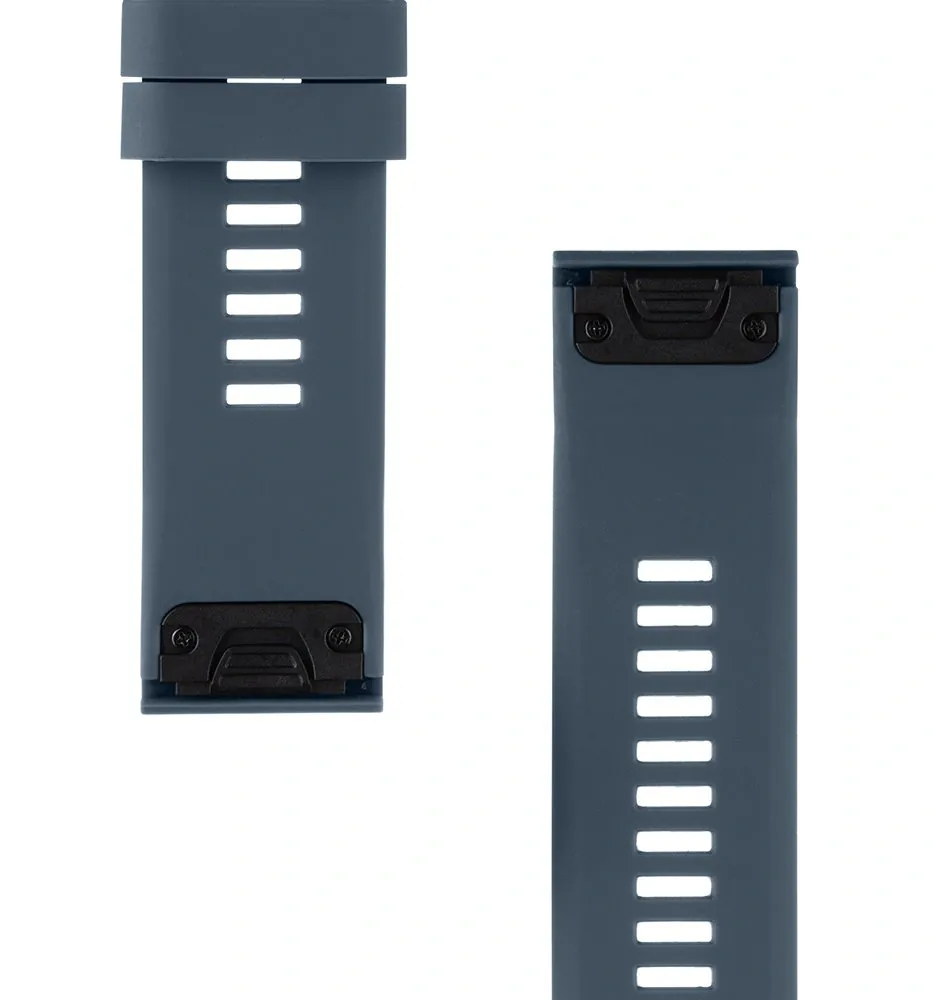 Tactical 683 Silikonový Řemínek pro Garmin Fenix 5X/6X/7X QuickFit 26mm Rock Cyan 8596311120695