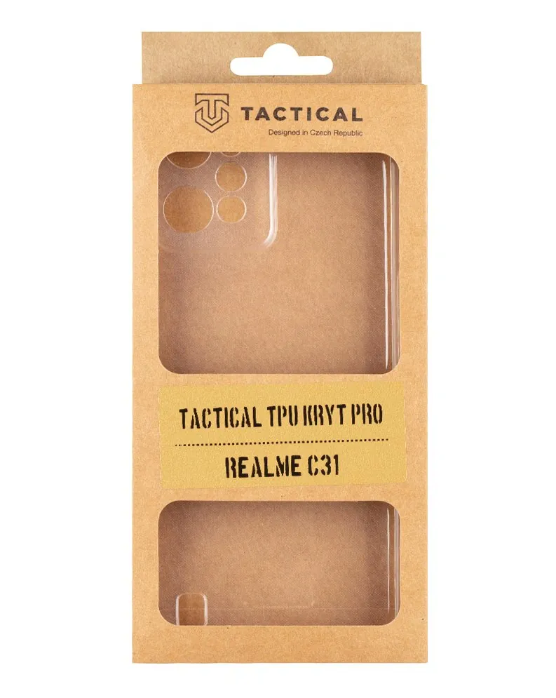 Tactical TPU Kryt pro Realme C31 Transparent 8596311172564