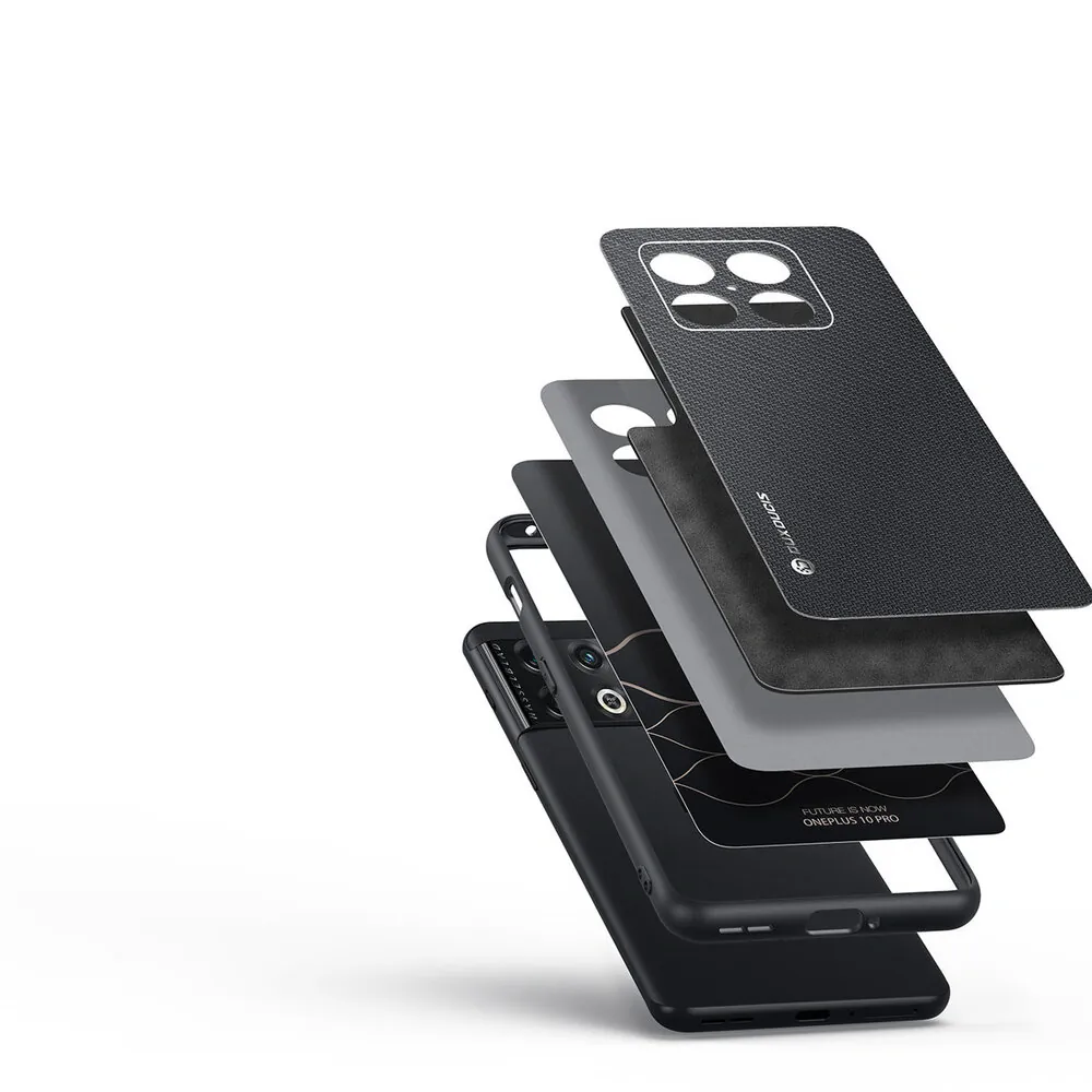 Luxusní pouzdro Dux Ducis Fino Nylon , OnePlus 10 Pro , černá