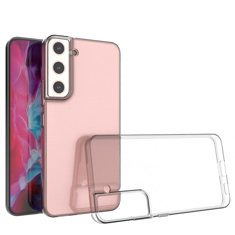 Ultratenké TPU gelové pouzdro 0,5mm pro Samsung Galaxy S22+ (S22 Plus) průhledný