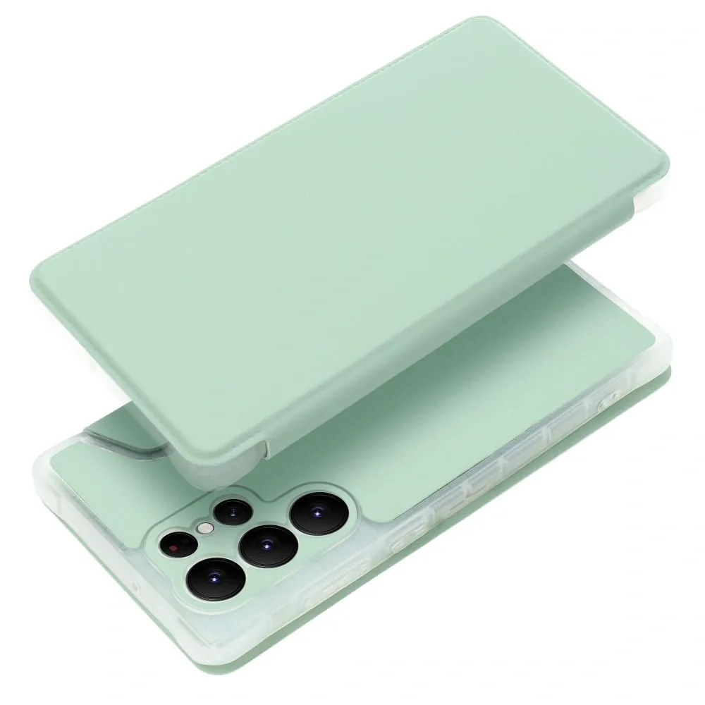Forcell Pouzdro BOOK PIANO SAMSUNG S22 Ultra light green 5903396184451