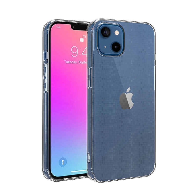 Forcell Ultratenké TPU gelové pouzdro 0,5mm pro iPhone 13 průhledný,  9111201944107