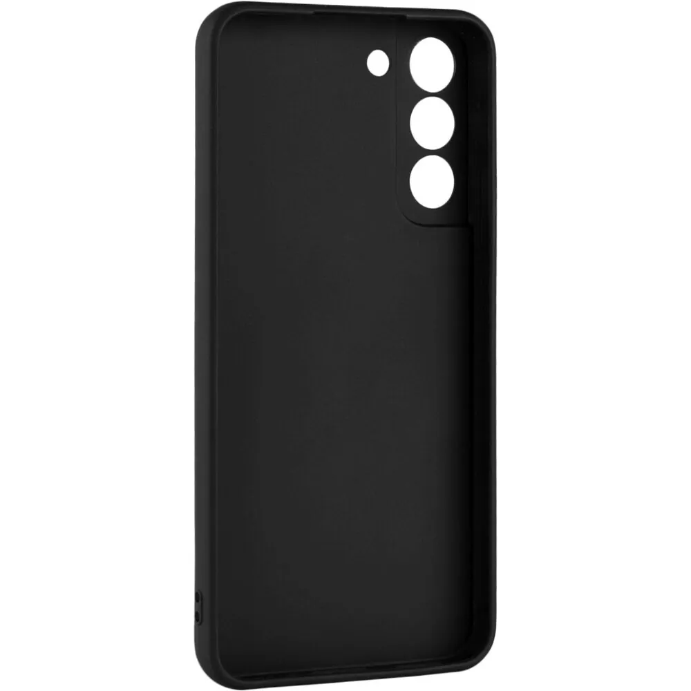 FIXED Story silikonový kryt Samsung Galaxy S22+ 5G černé, FIXST-839-BK