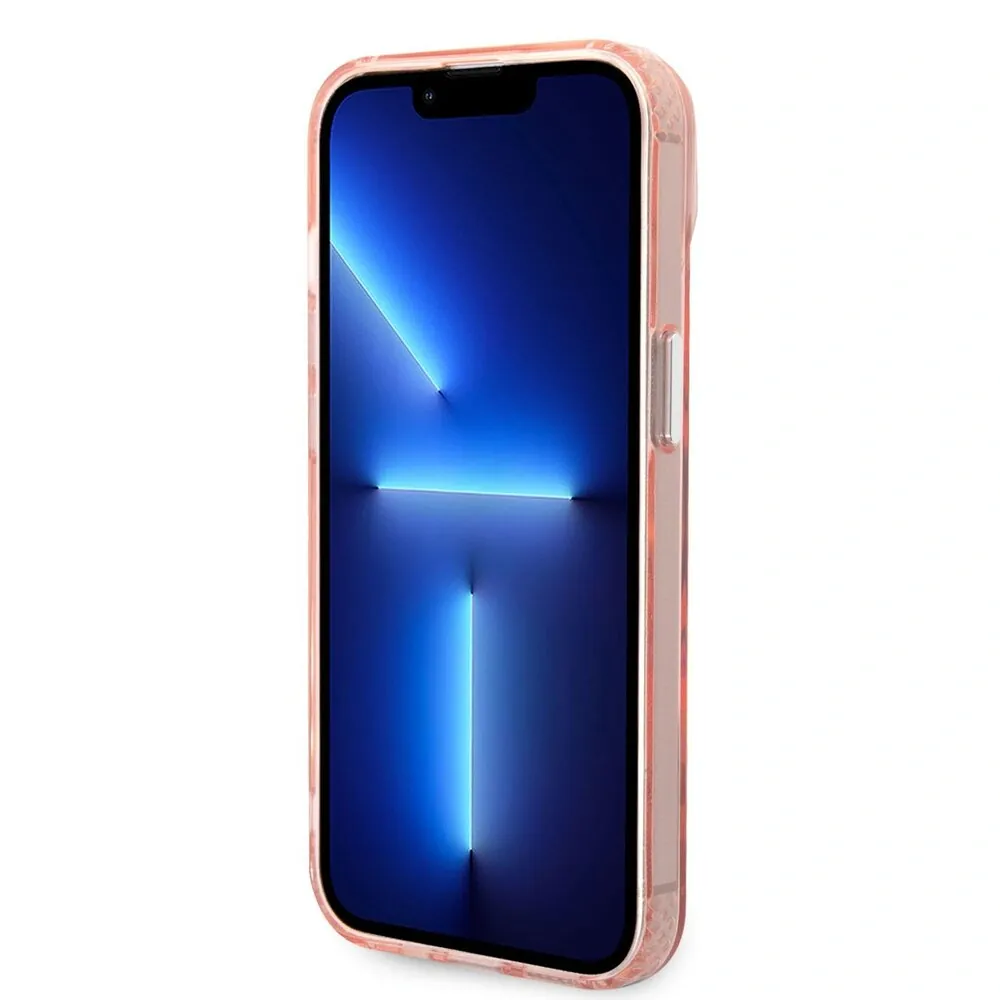 Karl Lagerfeld IML Karl and Choupette NFT MagSafe Zadní Kryt pro iPhone 14 Plus Pink 3666339087579