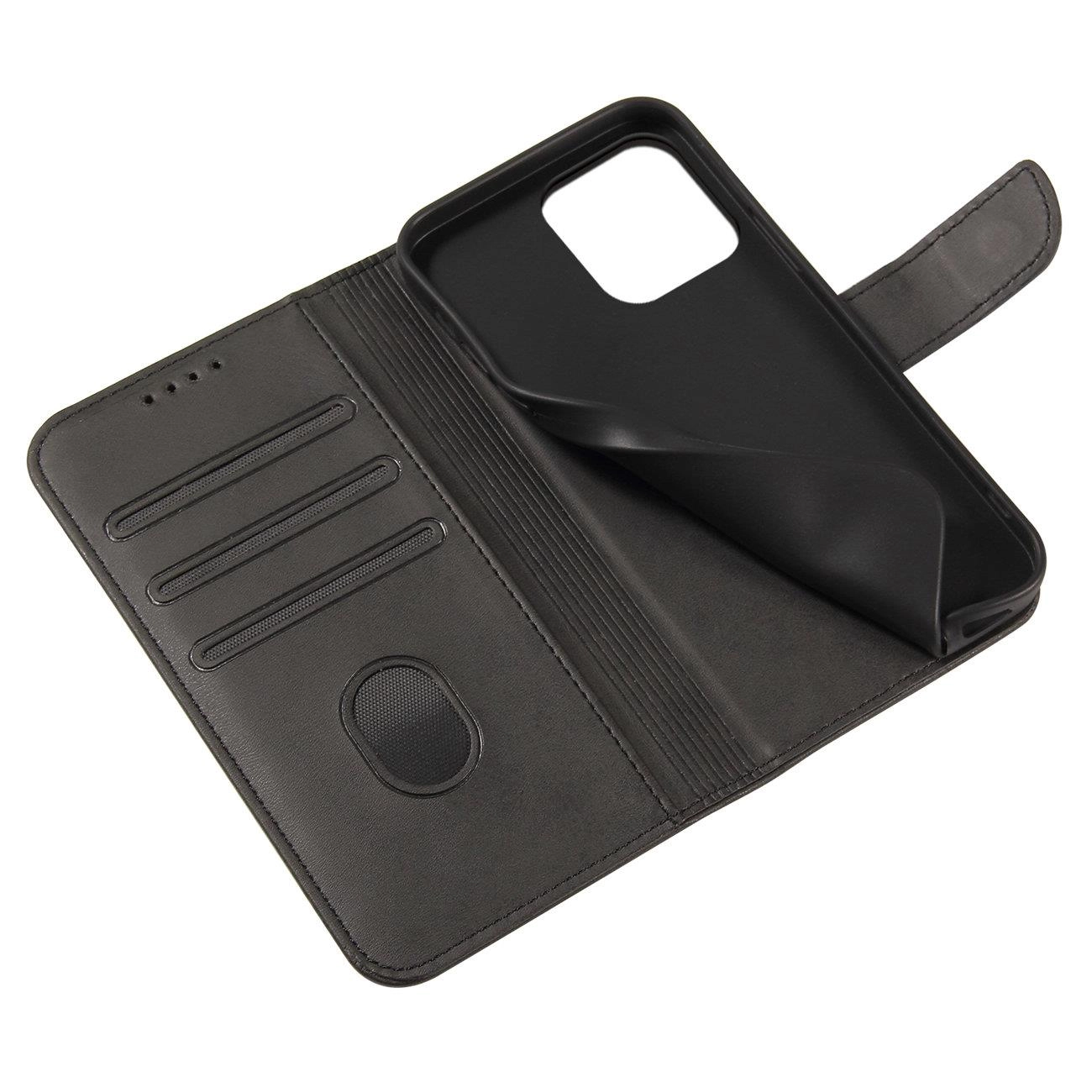 Forcell Magnet Case pouzdro Huawei Mate 50 Pro , knížkové s uzavírací klapou, černá,  9145576270837