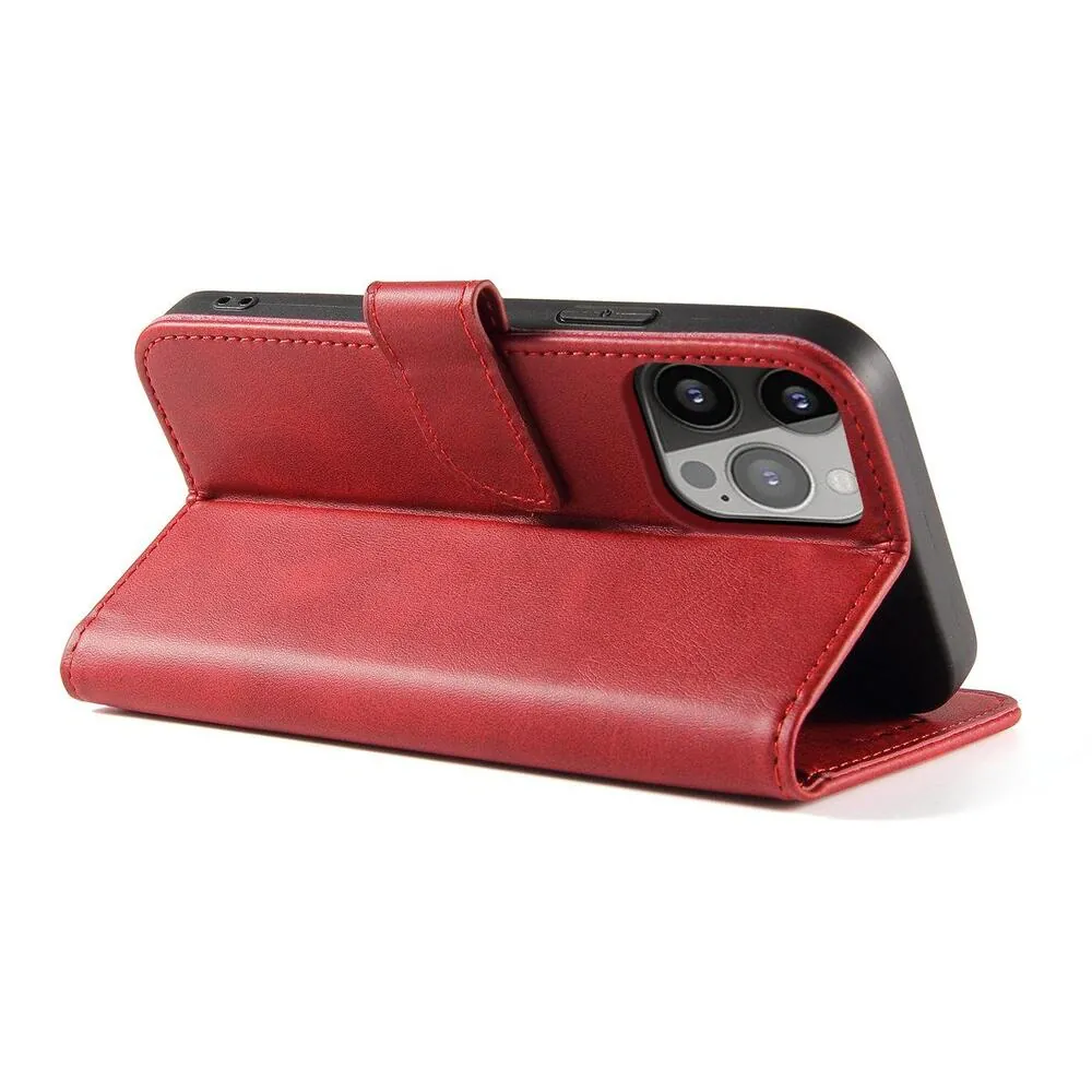 Forcell Magnet Case pouzdro Samsung Galaxy A23 5G , knížkové s uzavírací klapou, červená, 9145576263945