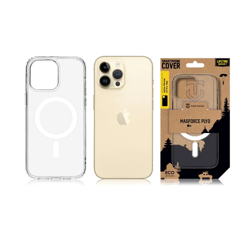 Tactical MagForce Kryt pro Apple iPhone 14 Pro Max Transparent