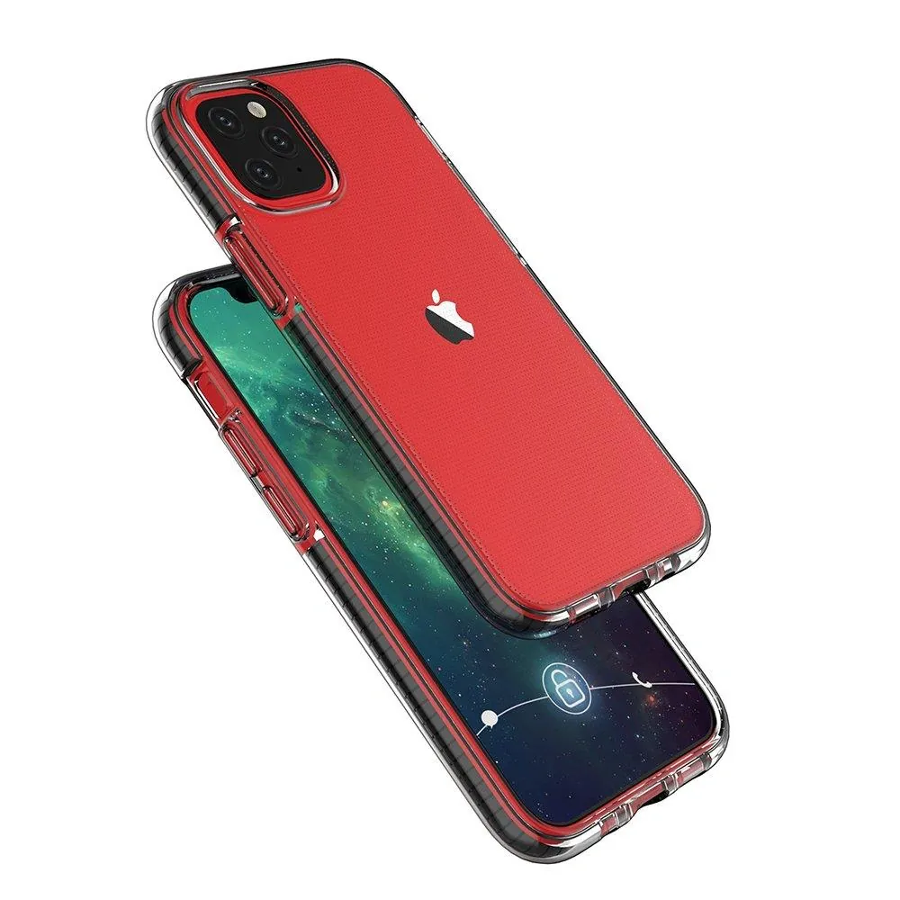 Forcell Ultratenké TPU pouzdro 0,1mm s barevným rámečkem pro iPhone 13 mini , černá, 9145576232781