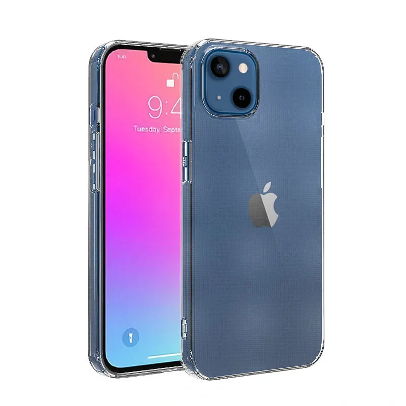 Forcell Ultratenké TPU gelové pouzdro 0,5mm pro iPhone 13 Pro průhledný, 9111201944091