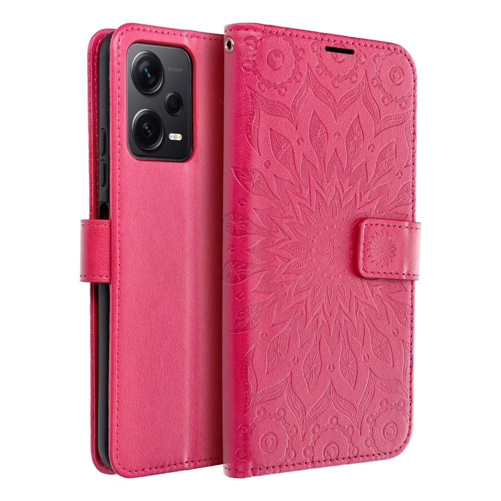 Forcell Pouzdro flipové MEZZO Book XIAOMI Redmi NOTE 12 PRO Plus 5G mandala magenta 5903396209949