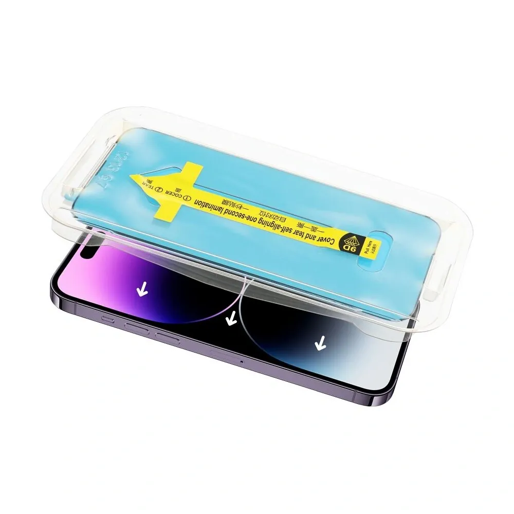 eMOBILKY 5D Full Glue tvrzené sklo iPhone Xr/11 černé + aplikátor, 5903396254758