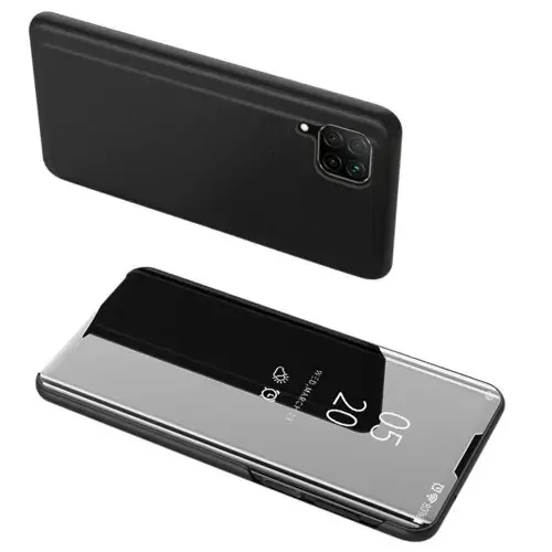 Pouzdro Clear View pro Xiaomi Redmi Note 9, černé