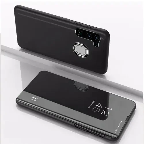 Pouzdro Clear View pro Xiaomi Redmi Note 9, černé