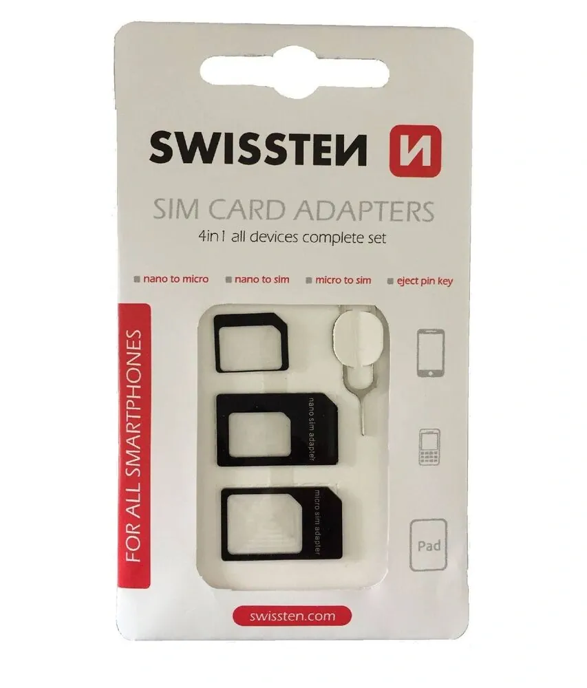 SIM Adaptér 4v1