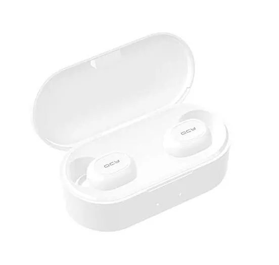 QCY T2C TWS BassFix Bezdrátová Sluchátka White