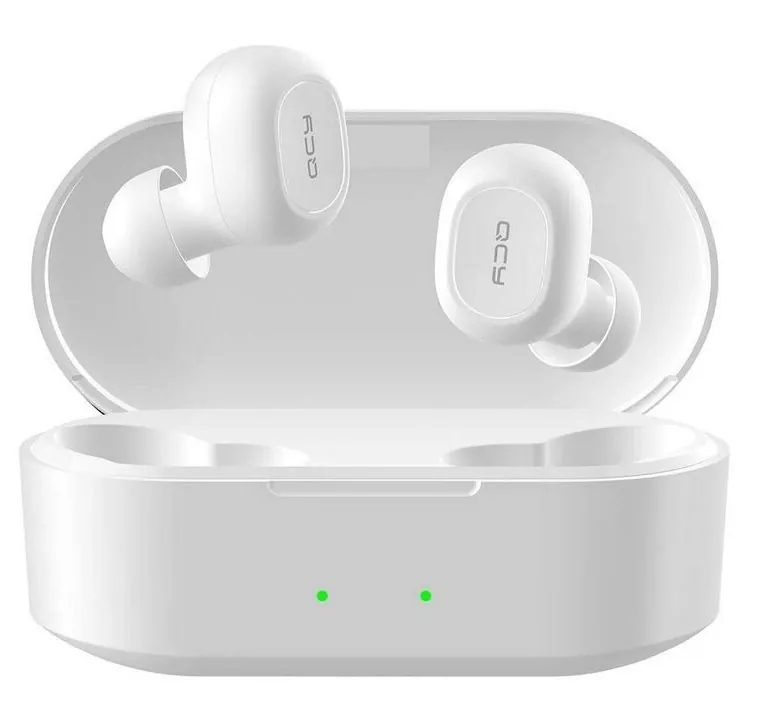 QCY T2C TWS BassFix Bezdrátová Sluchátka White