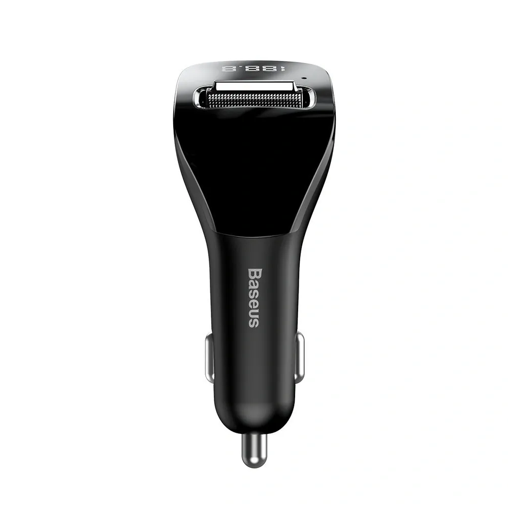 Baseus F40 FM transmitter s USB nabíječkou + AUX CCF40-01