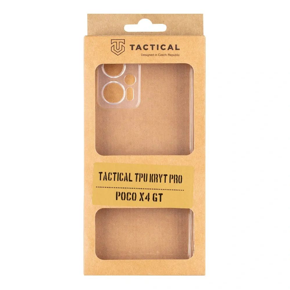 Tactical TPU Kryt pro Poco X4 GT Transparent 8596311191008