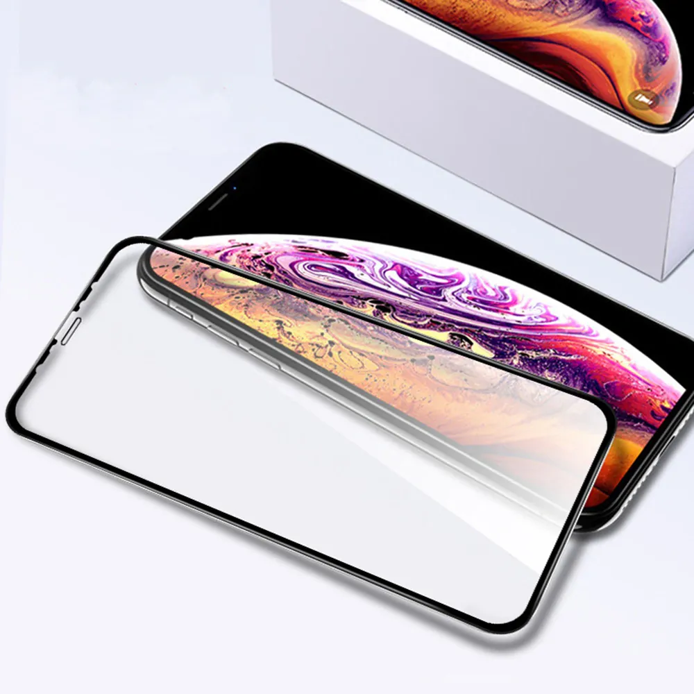 5D tvrzené sklo, keramické a pružné pro MOTOROLA MOTO E40 / E30 / E20 černé, 5900217922735