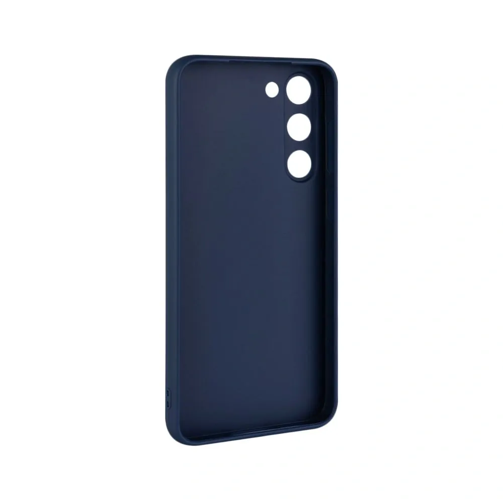 Zadní pogumovaný kryt FIXED Story pro Samsung Galaxy S23+, modrý FIXST-1041-BL