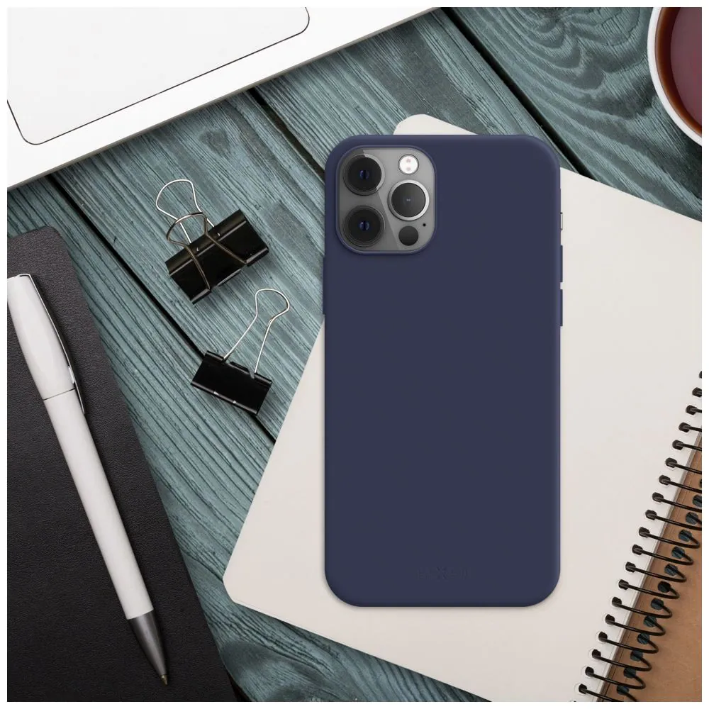 Zadní pogumovaný kryt FIXED Story pro Samsung Galaxy S23+, modrý FIXST-1041-BL