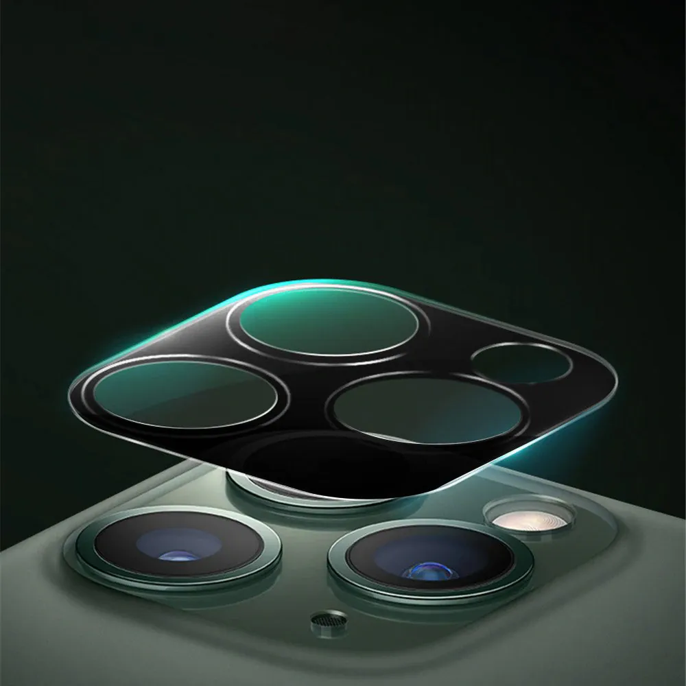 Full Camera Temperované tvrzené sklo 9H pro na cały aparat kamerę iPhone 11 Pro Max / iPhone 11 Pro 7426825376909