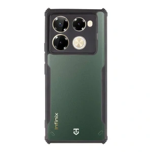 Tactical Quantum Stealth Kryt pro Infinix Note 40 Pro 4G Clear/Black 8596311253720