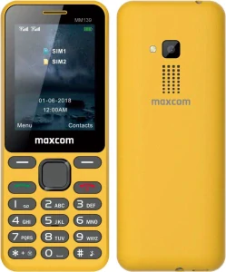 Maxcom MM139 žlutý