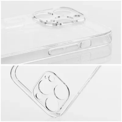 Pouzdro OEM CLEAR Case 2 mm pro iPhone 16 Pro (camera protection) transparent, 5903396304897