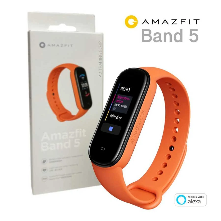 chytrý náramek Amazfit Band 5, zelený