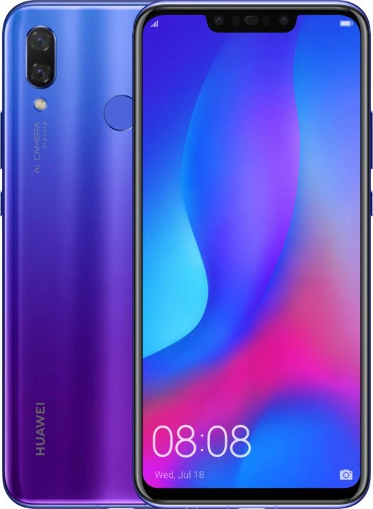 Huawei Nova 3 4/128GB Dual SIM, Iris Purple, CZ