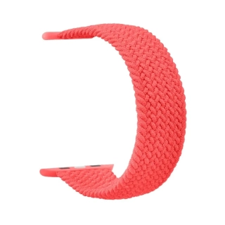 Tactical 778 Pletený Převlékací Řemínek pro Apple Watch 1/2/3/4/5/6/7/8/SE 42/44/45mm vel. M Red 8596311138416