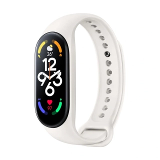 Náhradní silikonový náramek pro smartband Xiaomi Mi Band 5 / 6 / 7 / 8 , Písková  5903396176272