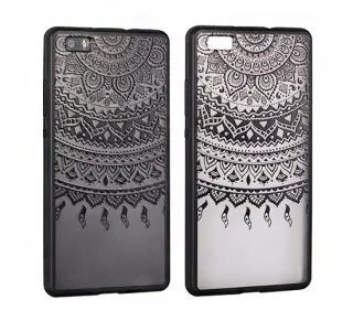 zadní kryt Lace Case SAMSUNG A320 GALAXY A3 (2017) - vzor 1 černý