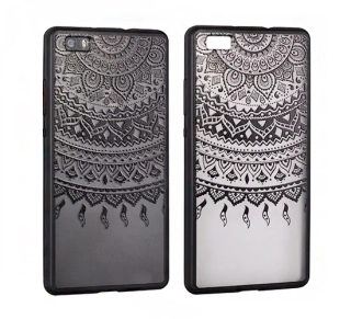 zadní kryt Lace Case SAMSUNG A510 GALAXY A5 (2016) - vzor 1 černý