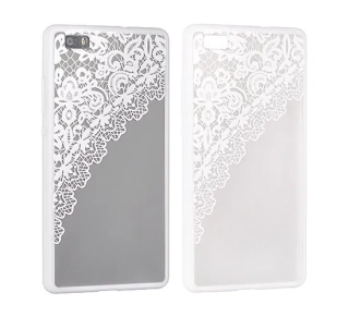 zadní kryt Lace Case SAMSUNG A510 GALAXY A5 (2016) - vzor 2 bílý