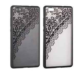zadní kryt Lace Case SAMSUNG A510 GALAXY A5 (2016) - vzor 2 černý
