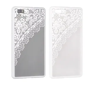 zadní kryt Lace Case SAMSUNG GALAXY S7 / G930 - vzor 2 bílý