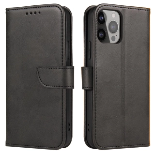 Forcell Magnet Case pouzdro Huawei Mate 50 Pro , knížkové s uzavírací klapou, černá,  9145576270837