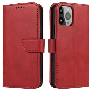 Forcell Magnet Case pouzdro Samsung Galaxy A23 5G , knížkové s uzavírací klapou, červená,  9145576263945