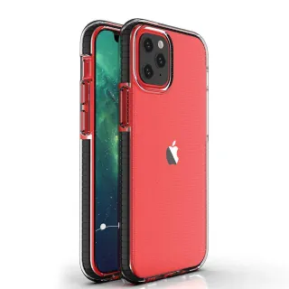 Forcell Ultratenké TPU pouzdro 0,1mm s barevným rámečkem pro iPhone 13 mini , černá,  9145576232781