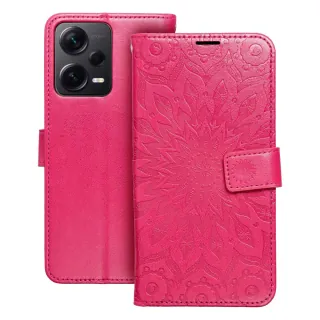 Forcell Pouzdro flipové MEZZO Book XIAOMI Redmi NOTE 12 PRO Plus 5G mandala magenta 5903396209949