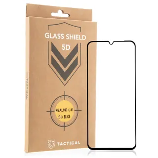 Tactical Glass Shield 5D sklo pro Realme C11 2021 Black 8596311165009