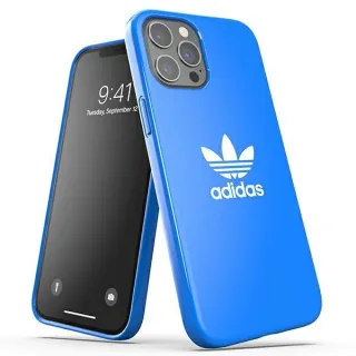 Originální pouzdro Adidas SnapCase Trefoil iPhone 12 Pro Max , modrá/blue 42291