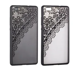 zadní kryt Lace Case SAMSUNG A310 GALAXY A3 (2016) - vzor 2 černý