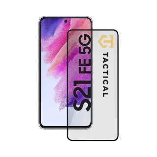 Tactical Glass Shield 5D sklo pro Samsung Galaxy S21 FE 5G černé, 8596311157288